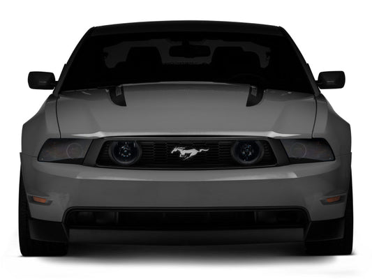 Raxiom 05-12 Ford Mustang GT LED Halo Fog Lights (Smoked) Raxiom