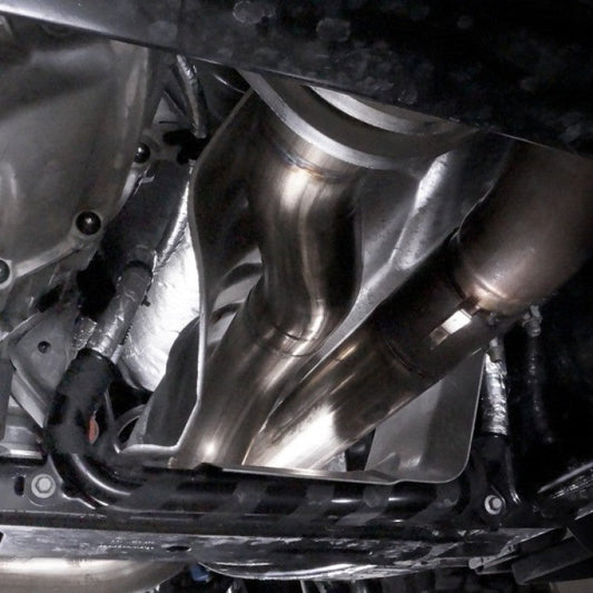 Stainless Works 2017 F-150 Raptor 3.5L 3in Downpipe High-Flow Cats Factory Connection Stainless Works