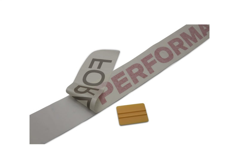 Ford Performance 2015-2017 Mustang Windshield Banner Ford Performance - White / Red Ford Racing