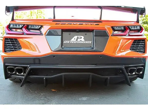 APR Performance Carbon Fiber License Plate Backing Hellhorse Performance®
