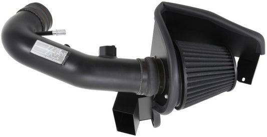 K&N 11-14 Ford Mustang GT 5.0L V8 Black Performance Intake Kit K&N Engineering