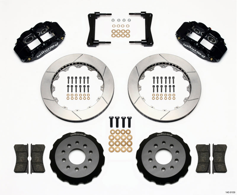 Wilwood Narrow Superlite 6R Front Hat Kit 13.06in 2005-2014 Mustang Wilwood