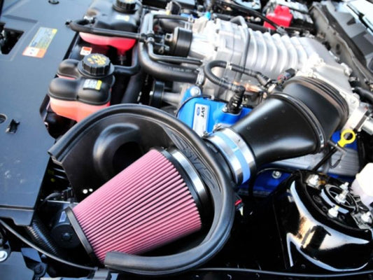 AirAid Shelby GT500 / GT350 SynthaMax Non-Oiled Replacement Air Filter (Red) Hellhorse Performance®