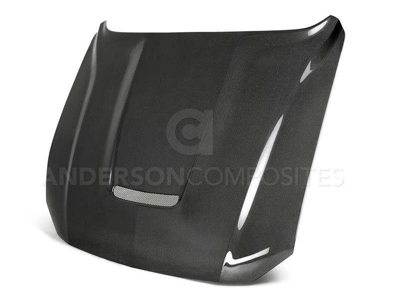 Anderson Composites 2018 Ford Mustang GT Type-OE Carbon Fiber Quad Tip Rear Diffuser Hellhorse Performance