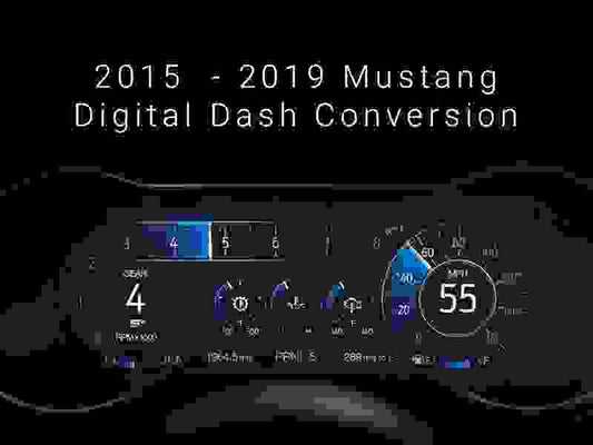 Australia - '15 - '19 Mustang Digital Dash Plug 'n Play Conversion Kit (RHD/KMH) Hellhorse Performance