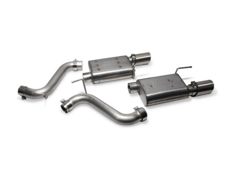 BBK 2015-16 Ford Mustang GT Varitune Axle Back System Hellhorse Performance
