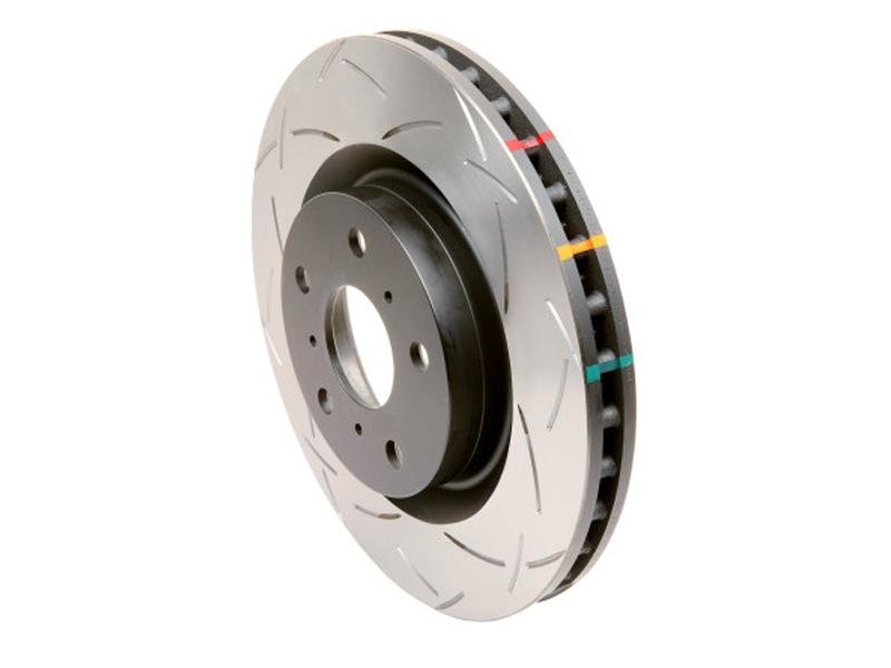 DBA 2015 Ford Mustang EcoBoost/GT w/o Brembo Calipers Rear Slotted 4000 Series Rotor Hellhorse Performance