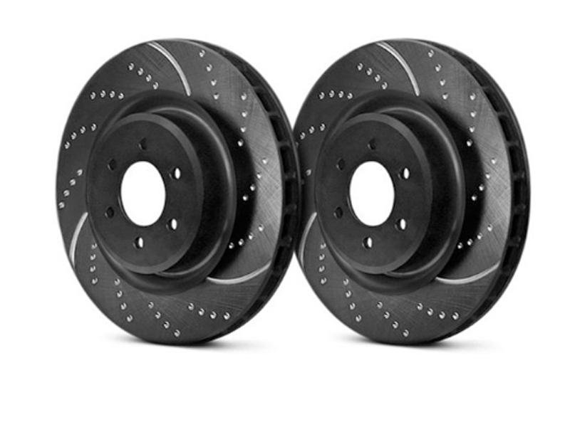 EBC 2015+ Ford Mustang (6th Gen) 2.3L Turbo (Performance Package) GD Sport Rear Rotors Hellhorse Performance®