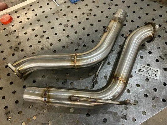 FENFABrication Performance Test Pipes / Catted Downpipes (2020-2023 Explorer ST) Thermal