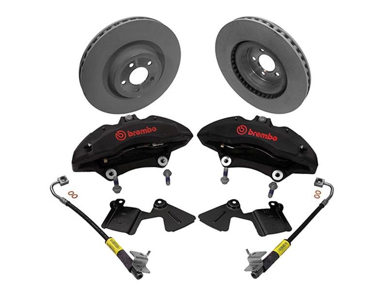 Ford Racing 2015-2016 Mustang Performance Pack 6 Piston Front Brake Upgrade Kit Hellhorse Performance