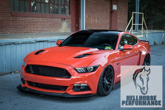 Hellhorse Gloss Black Roof Wrap Kit (All Mustangs) Hellhorse Performance