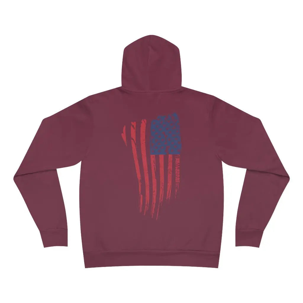 Hellhorse Performance Fleece Pullover Hoodie Printify