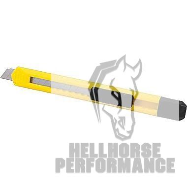 Hellhorse® Satin Black Roof Wrap Kit (All Mustangs) Hellhorse Performance