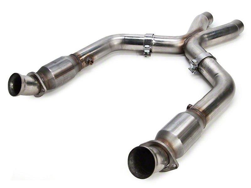 Kooks 11-14 Ford Mustang GT 5.0L 4V 3in x 2 3/4in OEM Cat X Pipe Kooks HDR Req Hellhorse Performance