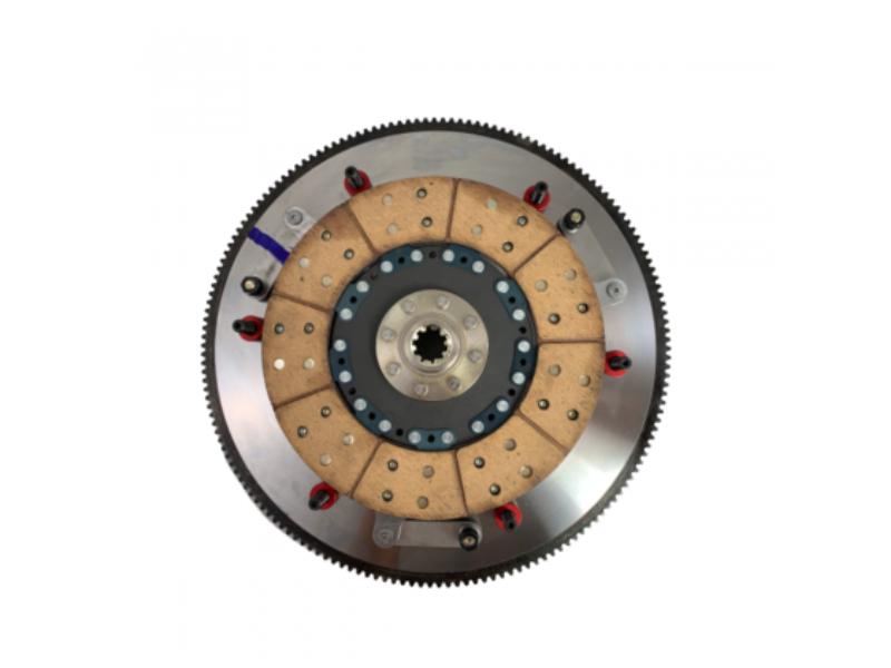 Lethal Performance LPXHD Twin Disc Clutch Kit - 8 Bolt Aluminum Flywheel, 23 Spline, 1,000 HP (2018-2020 Mustang GT) Hellhorse Performance