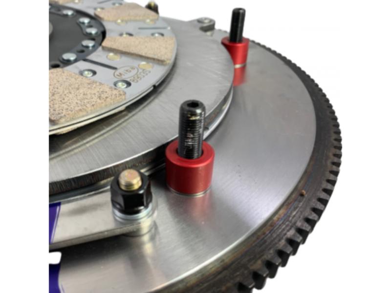 Lethal Performance LPXHD Twin Disc Clutch Kit - 8 Bolt Lightweight Steel Flywheel, 26 Spline, 1,000 HP (2005-2010 Mustang GT, 03-04 Cobra w/Upgraded Shaft) Lethal Performance