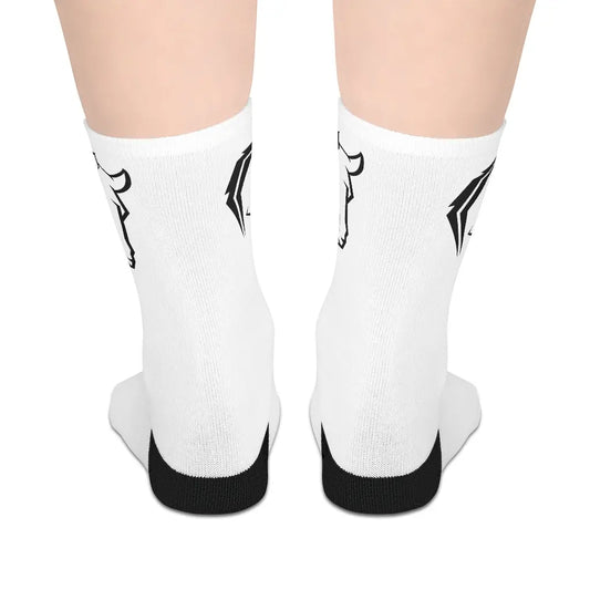 Mid-length Socks Hellhorse Branded Printify
