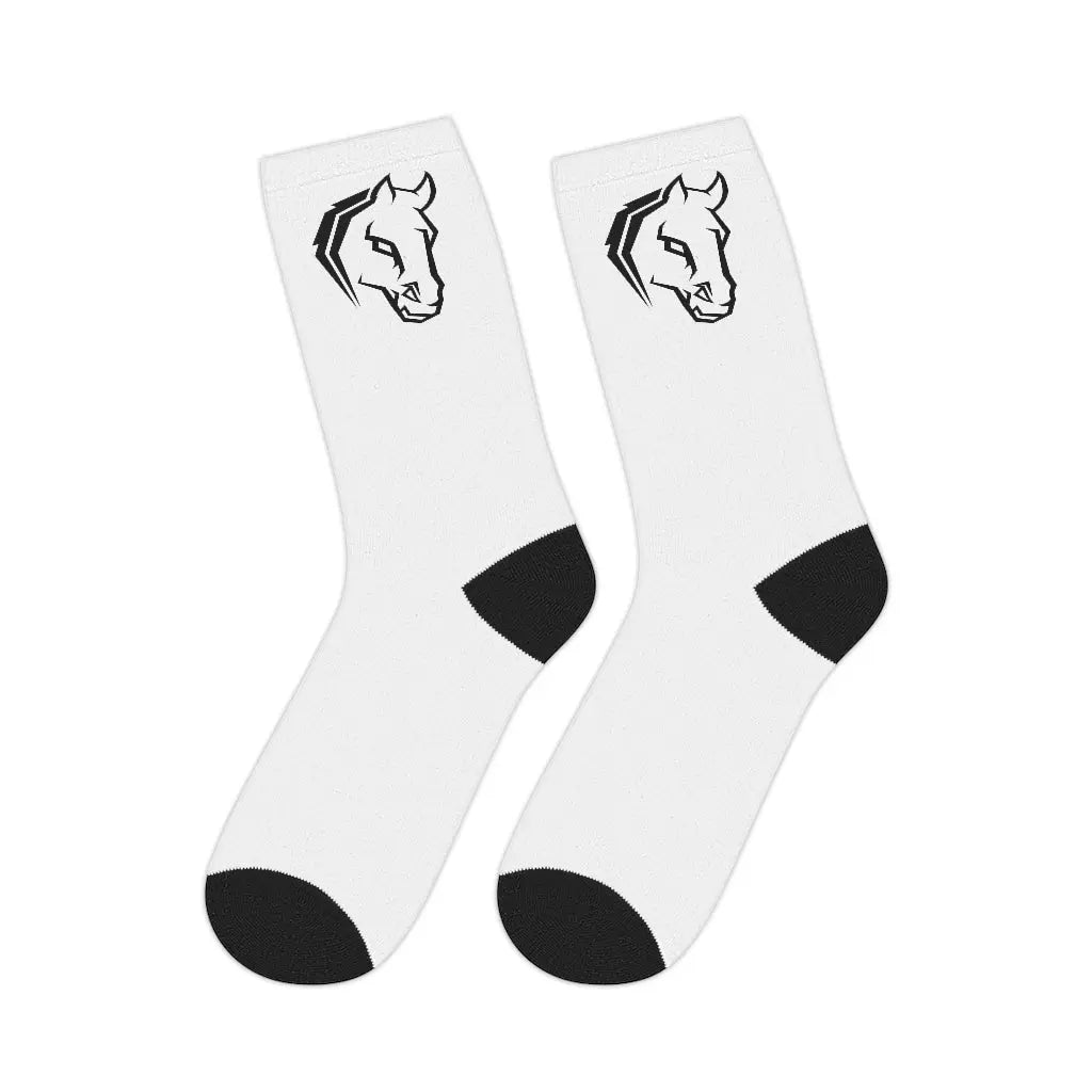 Mid-length Socks Hellhorse Branded Printify