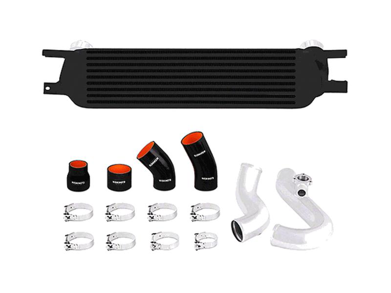 Mishimoto Performance Intercooler Kit -Black Core Polished Pipes (15-17 Mustang 2.3T) Mishimoto