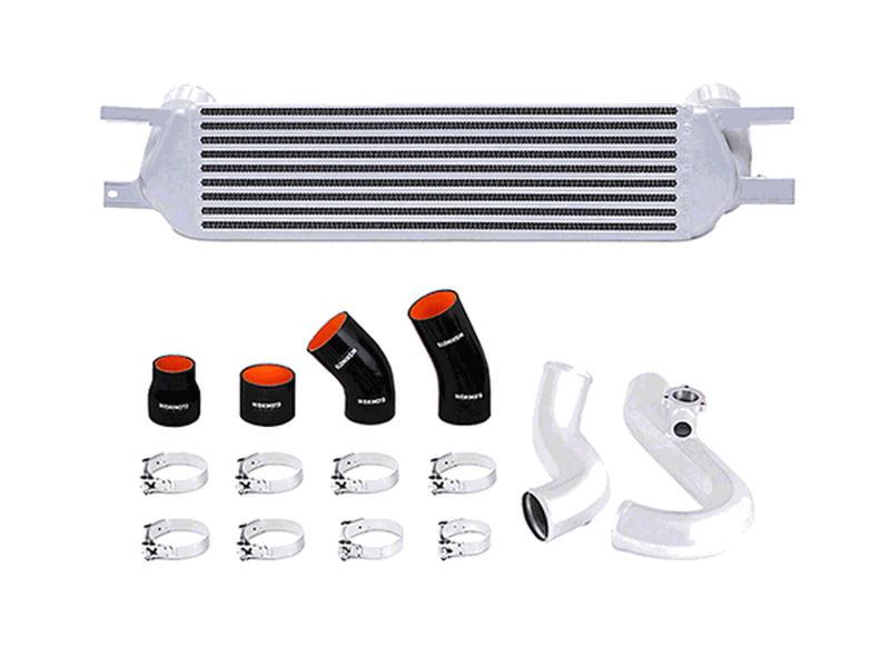 Mishimoto Performance Intercooler Kit -Silver Core Polished Pipes (15-17 Mustang 2.3T) Mishimoto