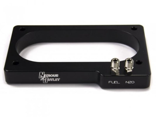 Nitrous Outlet 00-10191 Ford 2018+ Mustang GT 5.0 Hardline Plate System Hellhorse Performance®