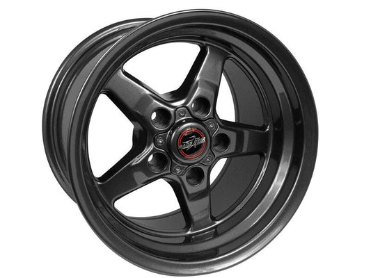 Race Star Drag Wheel 17" - Bracket Racer Metallic Gray Finish Hellhorse Performance
