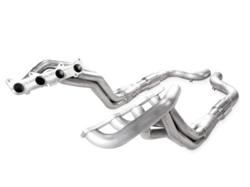 Stainless Power 15-17 Mustang GT Headers 1-7/8in Primaries High-Flow Cats Hellhorse Performance
