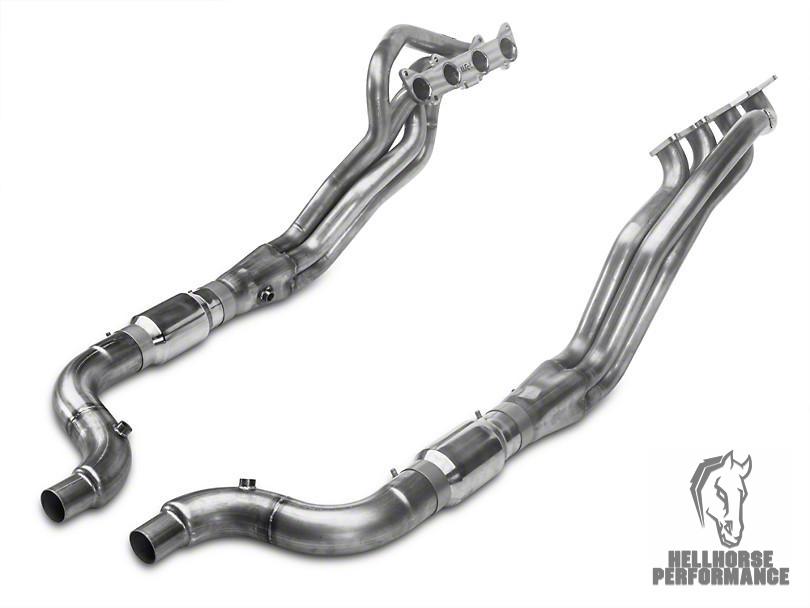 Stainless Works 1-7/8 in. Long Tube Catted Headers (15-17 GT) Hellhorse Performance