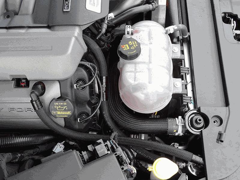 UPR Products Oil Catch Can Single Valve Black (15-19 Mustang GT NA/Roush SC) Hellhorse Performance®