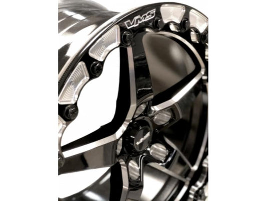 VMS Racing 17 x 10" Rear Single Beadlock Street Drag Race Wheel (2005-2020 Mustang) Hellhorse Performance®