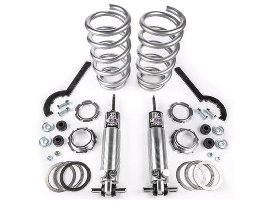 Viking Front Strut Drag Higher Hp Double Adjustable Coil Over Kit Crusader 2-3" Lowered Smaluminuml Block (2005-14 Mustang) Hellhorse Performance®