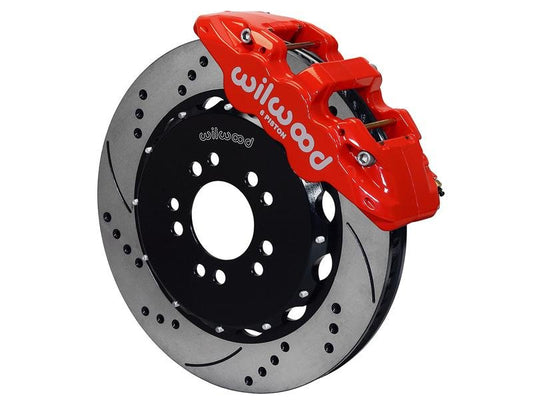 Wilwood AERO6 Front Hat Kit 14.00 2005-2014 Mustang w/ BMR Suspn. w/Lines Hellhorse Performance