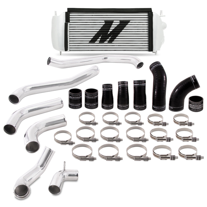 Mishimoto 2017+ Ford F150 3.5L EcoBoost Performance Intercooler Kit - Silver Cooler Polished Pipes Mishimoto