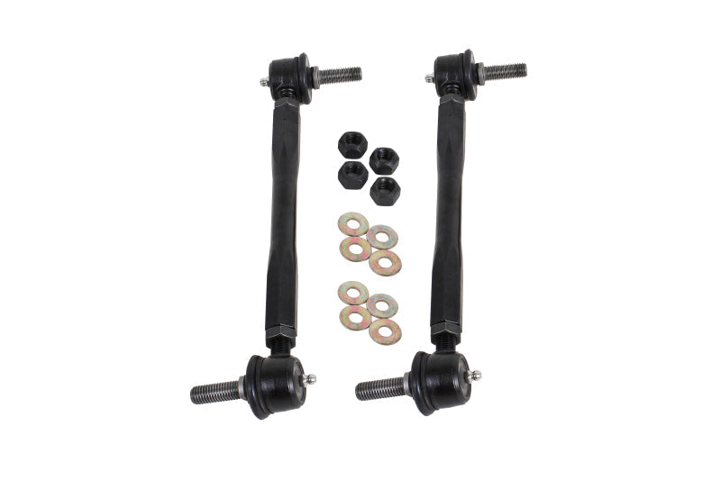 BMR 05-14 S197 Mustang Front Sway Bar End Link Kit - Black BMR Suspension