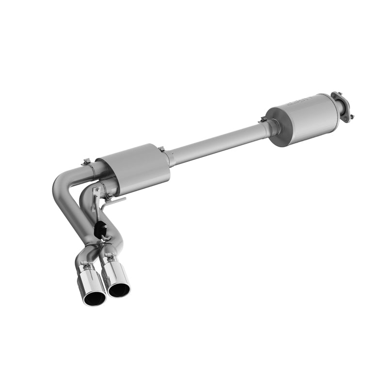 MBRP 15-20 Ford F150 T304 Pre-Axle 4in OD Tips Dual Outlet 3in Cat Back Exhaust MBRP