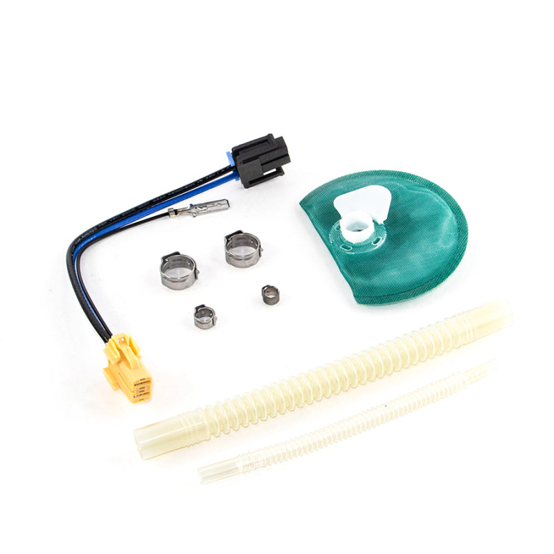 DeatschWerks 15-17 Ford Mustang V6/GT DW400 Fuel Pump Set Up Kit DeatschWerks