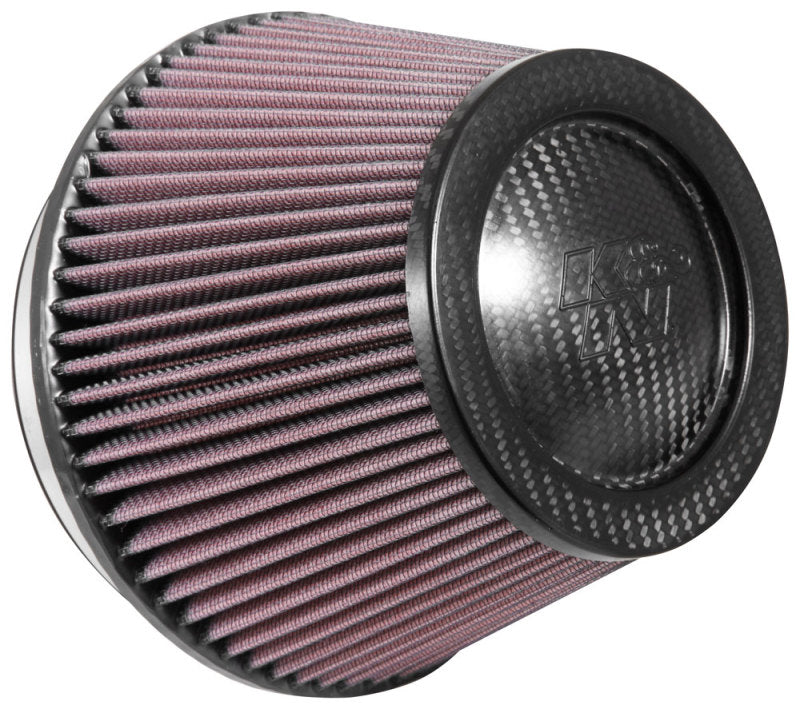K&N Universal CarbonFiber Filter 6in Flange / 7-1/2in OD-B / 5-1/8in OD-T / 5in H K&N Engineering