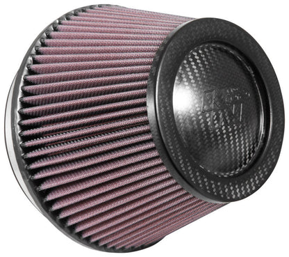 K&N Universal CarbonFiber Filter 6in Flange / 7-1/2in OD-B / 5-1/8in OD-T / 5in H K&N Engineering