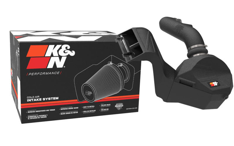 K&N 63 Series AirCharger Performance Intake 2021+ Ford F150 5.0L V8 F/I K&N Engineering