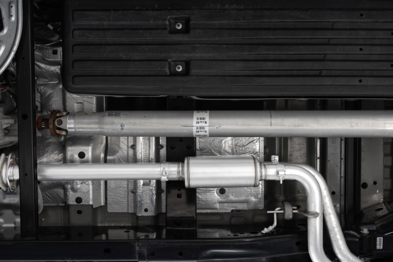 MBRP 2021 Ford F-150 2.7L EcoBoost / 3.5L EcoBoost / 5.0L 3in Cat Back Single Side Exit Black MBRP