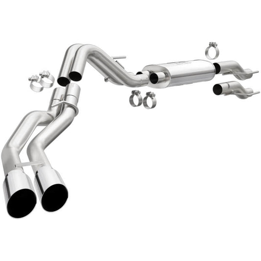 Magnaflow 15-21 Ford F-150 Street Series Cat-Back Performance Exhaust System- SS Polished Rear Exit Magnaflow