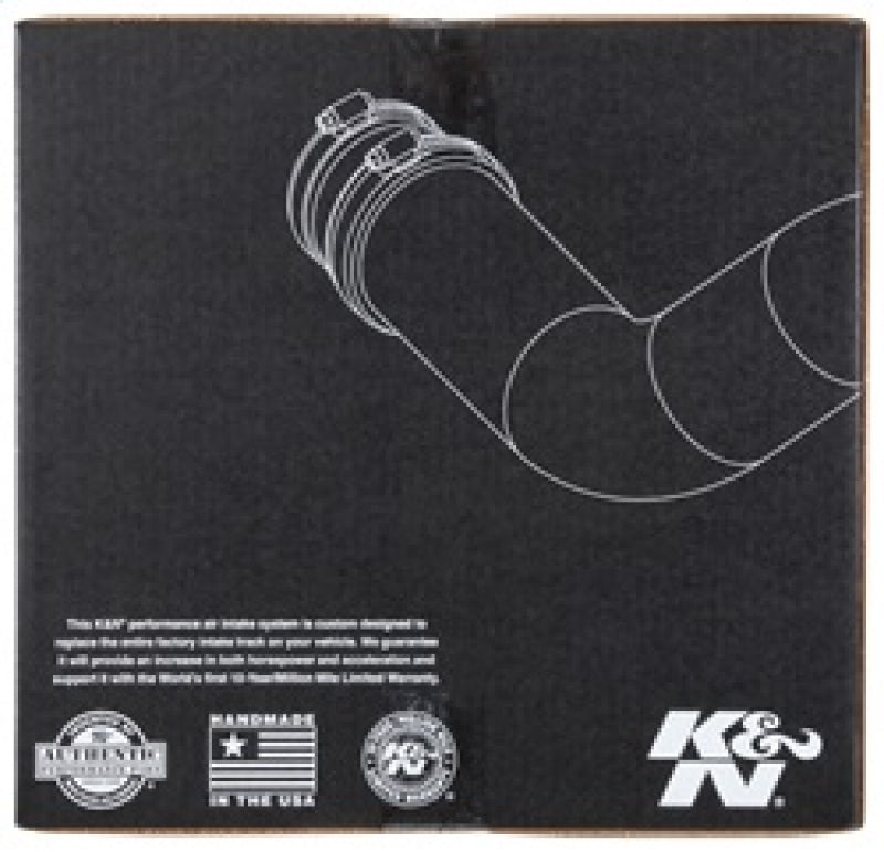 K&N 11-12 Ford Mustang GT 5.0L V8 Aircharger Performance Intake Kit K&N Engineering