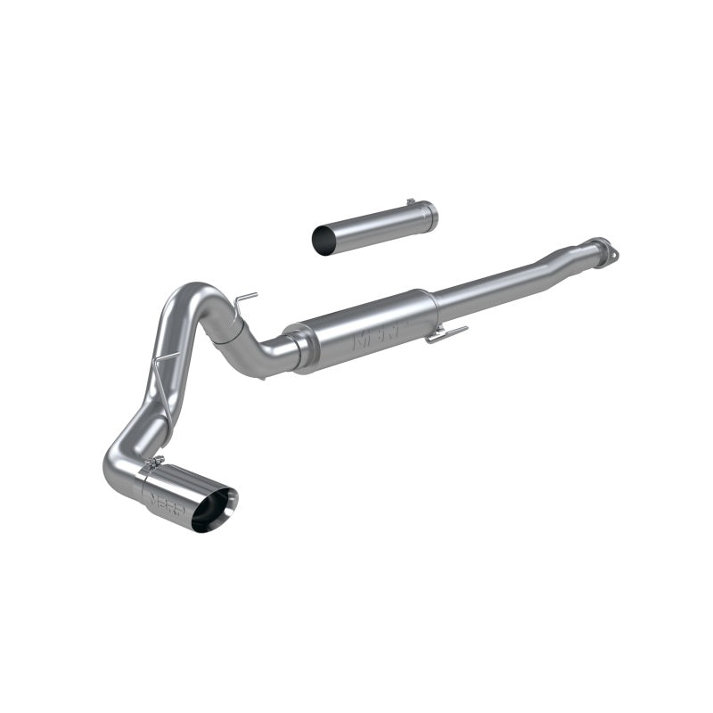 MBRP 2021+ Ford F150 2.7L/3.5L/5.0L 4in T304 Stainless Steel Cat-Back - RACE VERSION MBRP