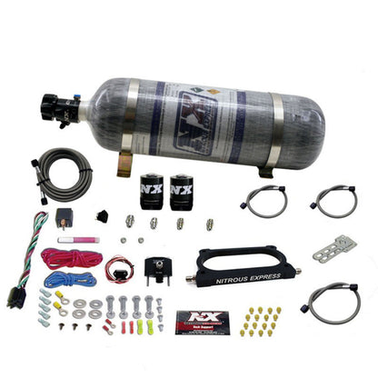Nitrous Express 07-14 Ford Mustang GT500 Nitrous Plate Kit (50-250HP) w/Composite Bottle Nitrous Express