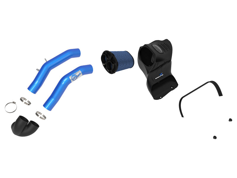 aFe Momentum XP Cold Air Intake System w/ Pro 5R Media Blue 15-19 Ford F-150 V8-5.0L aFe