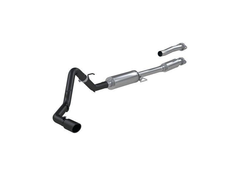 MBRP 2021+ Ford F-150 2.7L/ 3.5L Ecoboost 5.0L Single Side 3in Black Coated Catback Exhaust MBRP