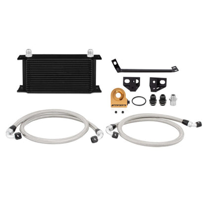 Mishimoto 15 Ford Mustang EcoBoost Thermostatic Oil Cooler Kit - Black Mishimoto