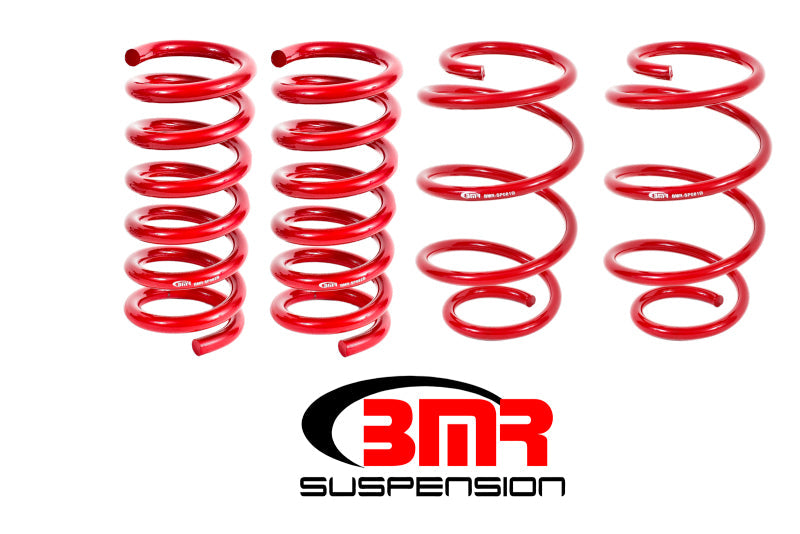 BMR 15-17 S550 Mustang Performance Version Lowering Springs (Set Of 4) - Red BMR Suspension