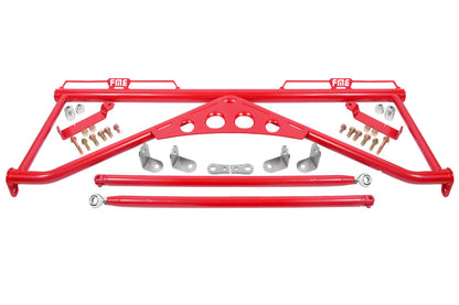 BMR 15-20 Ford Mustang Harness Bar - Red BMR Suspension