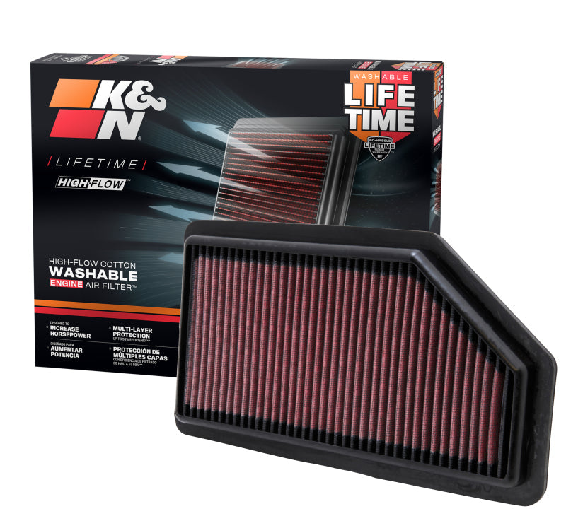 K&N Replacement Air Filter for 11 -12 Honda Odyssey 3.5L V6 K&N Engineering